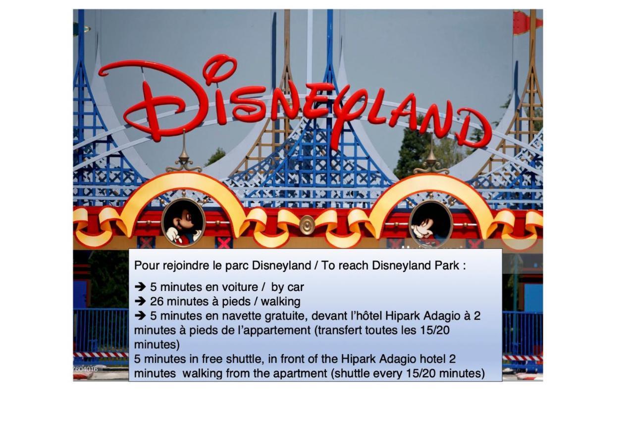 Apartment 2 Bedroomed Near Disneyland Paris With Garden Parking At סאריס מראה חיצוני תמונה